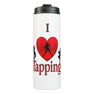 I Heart Tap Dance Thermal Tumbler