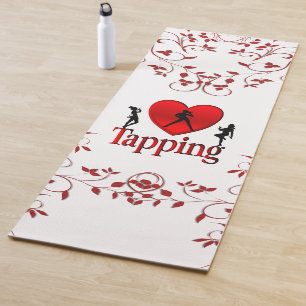 I Heart Tap Dance Yoga Mat