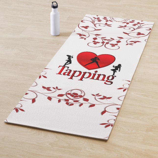 I Heart Tap Dance Yoga Mat (In Situ)