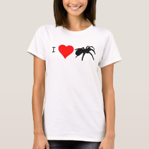 I Heart Tarantulas T-shirt (White)