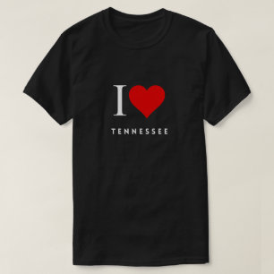 I Heart Tennessee blk Mens T-Shirt