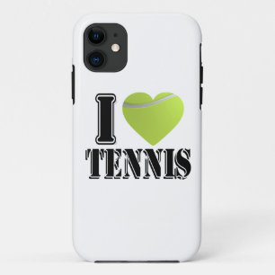 I heart tennis Case-Mate iPhone case