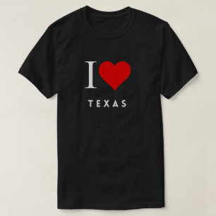 I Heart Texas blk Mens T-Shirt