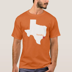 I Heart Texas - Customisable City T-Shirt
