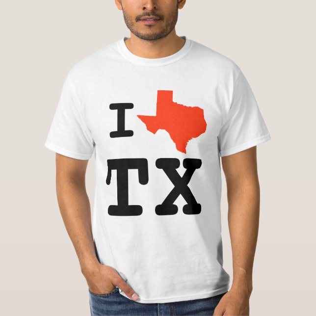 I Heart Texas Shirt (Front)