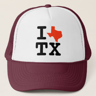 I Heart Texas Trucker Hat