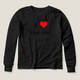 I Heart Thai Girl Bold Travel Design