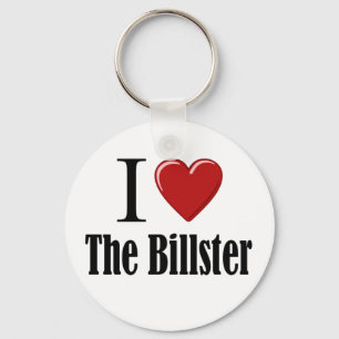 I Heart The Billster Key Ring