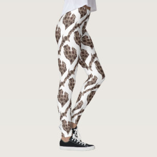 I heart the Great Lakes - Petoskey stone Leggings