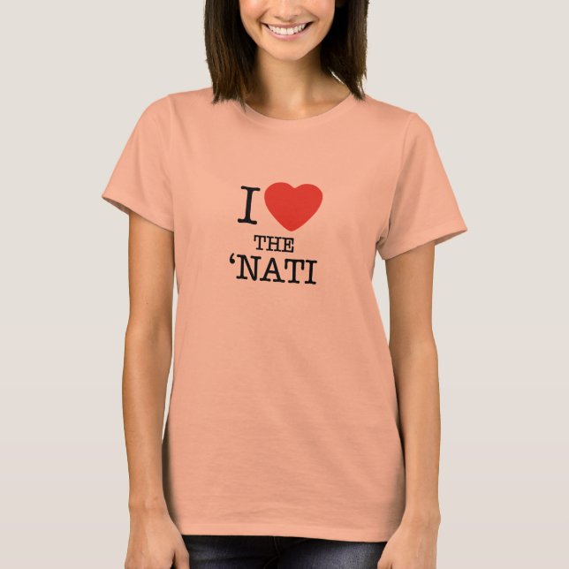 I Heart The 'Nati T-Shirt (Front)