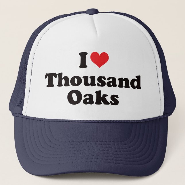 I Heart Thousand Oaks Trucker Hat (Front)