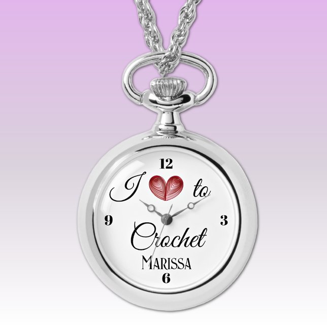 I heart to (Craft) Silver Alloy Necklace Watch (Creator Uploaded)