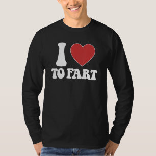 I Heart To Fart Funny Valentines Day Kids Meme T-Shirt