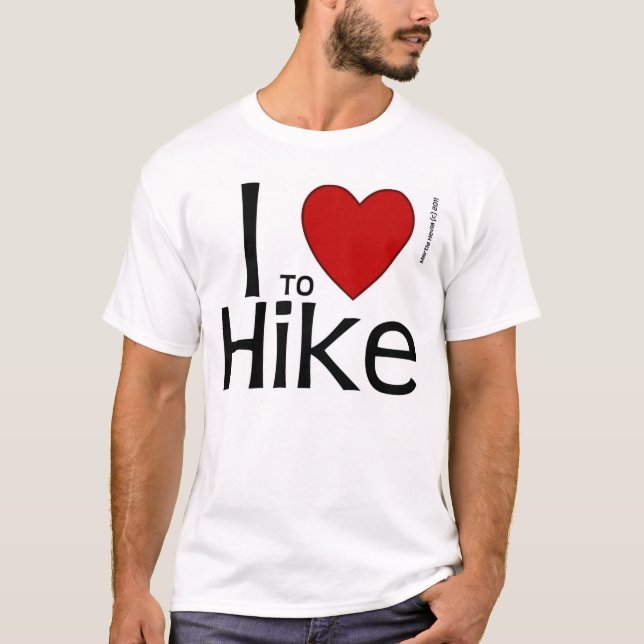 I Heart to Hike Shirt (Front)