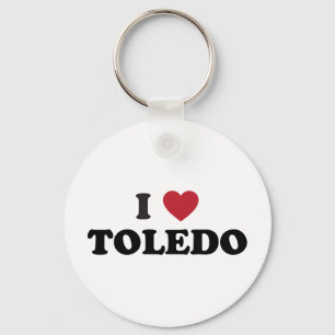 I Heart Toledo Ohio Key Ring