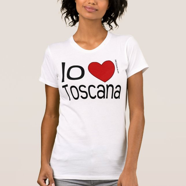 I Heart Toscano Shirt (Front)