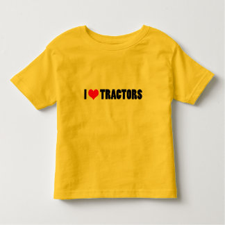 I heart tractors! toddler T-Shirt