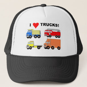 I HEART TRUCKS TRUCKER HAT