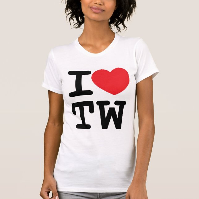 I heart TW design T-Shirt (Front)