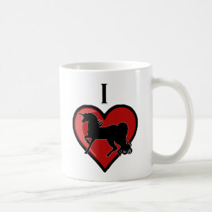 I Heart Unicorns Coffee Mug
