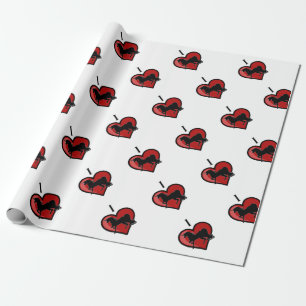 I Heart Unicorns Wrapping Paper