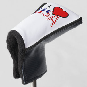 I Heart USA overlay pccn Golf Head Cover