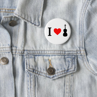 I heart Violin Badge