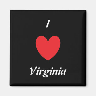 I Heart Virginia Magnet