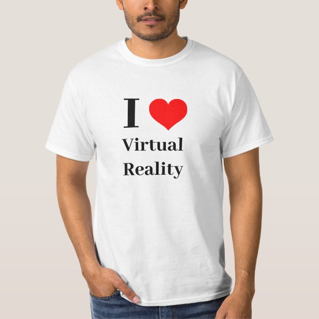 I heart Virtual Reality T-Shirt (Front)