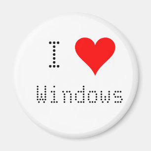 I heart Windows Magnet