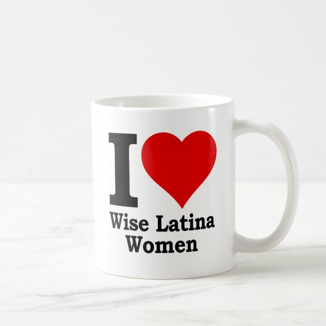 I (heart) Wise Latina Women Coffee Mug (Right)