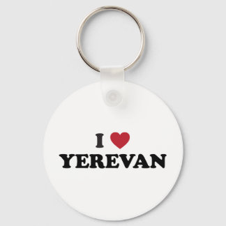 I Heart Yerevan Armenia Key Ring