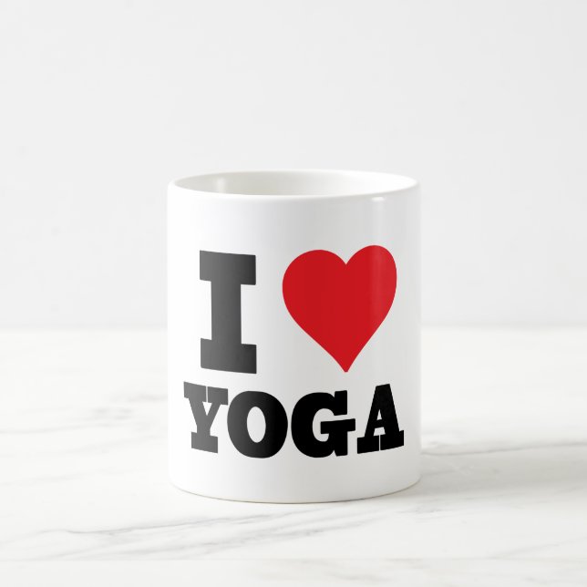 I Heart Yoga Mug (Center)