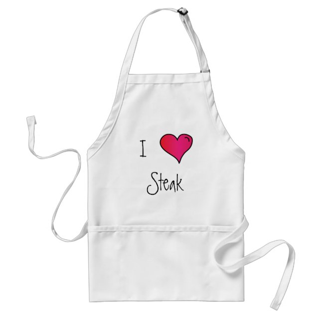I Heart You Customisable Apron (Front)