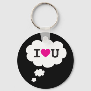 i heart you key ring