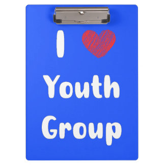 I Heart Youth Group Clipboard