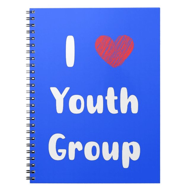 I Heart Youth Group Notebook (Front)