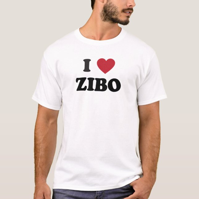 I heart Zibo China T-Shirt (Front)