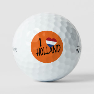 I Heartflag Holland bk on or tmtp5 gbcnt Golf Balls