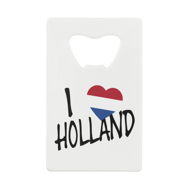 I Heartflag Holland bk on wt bocnt (Front)