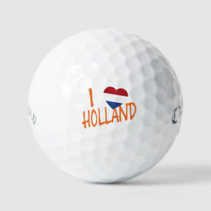 I Heartflag Holland or on wt css gbcnt Golf Balls