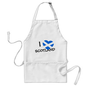 I Heartflag Scotland aprcn Standard Apron