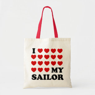I (hearts) my Sailor Tote Bag