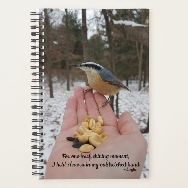 I Held Heaven in My Hand - Bird Lover's Planner (Front)