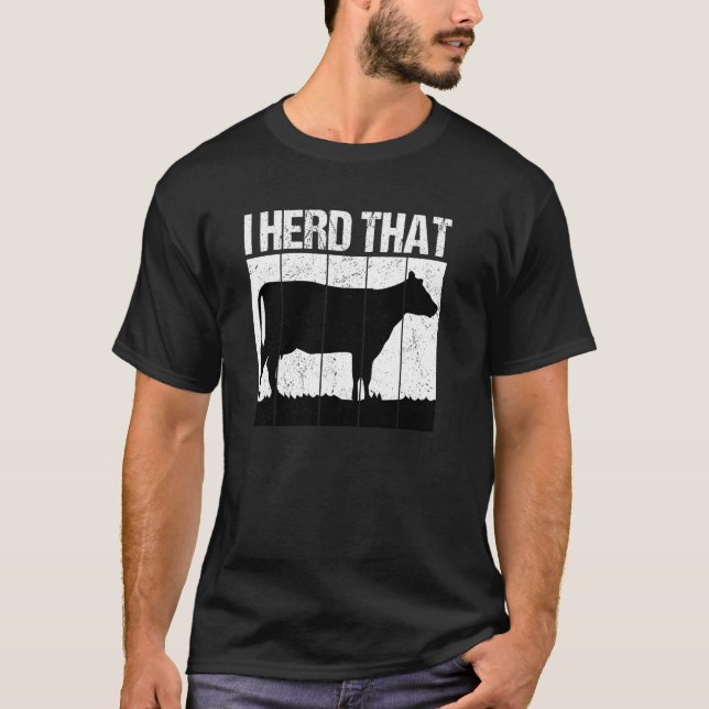 I Herd That Cow Farmer Pullover (Front)