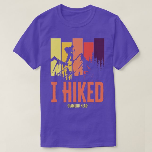 I Hiked Diamond Head T-Shirt (Design Front)