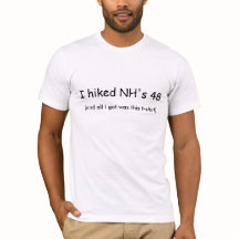 I Hiked NH's 48 T-shirt