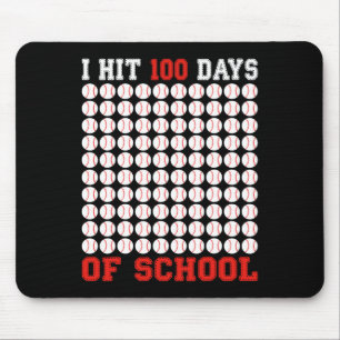 I Hit 100 Days Of School Bysebyll 100th Day Of Sch Mouse Pad