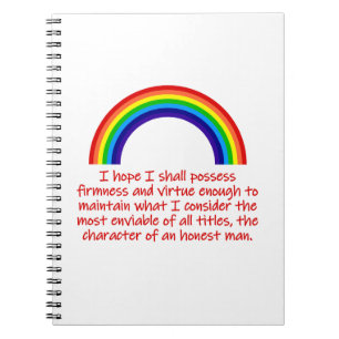 I Hope I Shall Possess  Notebook