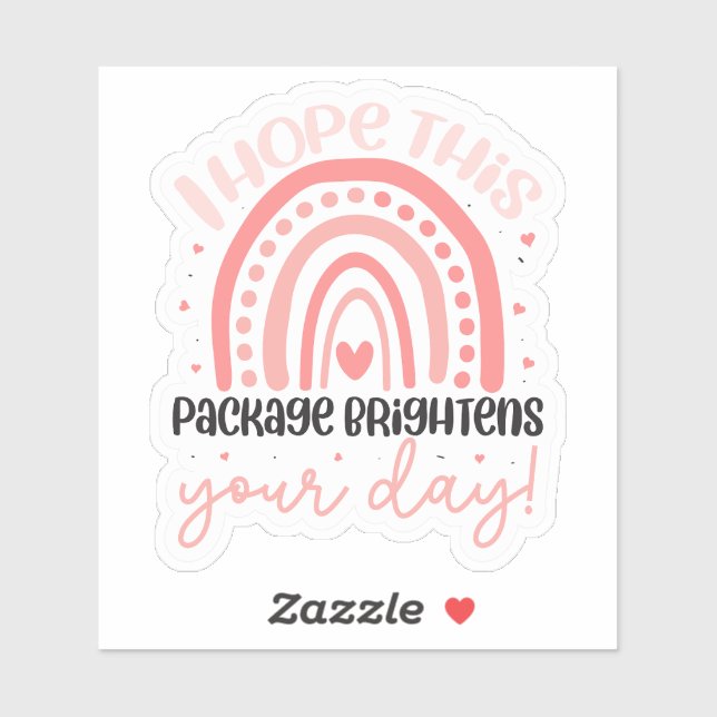 I Hope This Package Brightens Your Day! (Sheet)